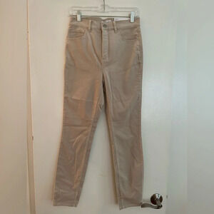 NWT Loft High Rise "The Skinny" Cream Courtory Pants